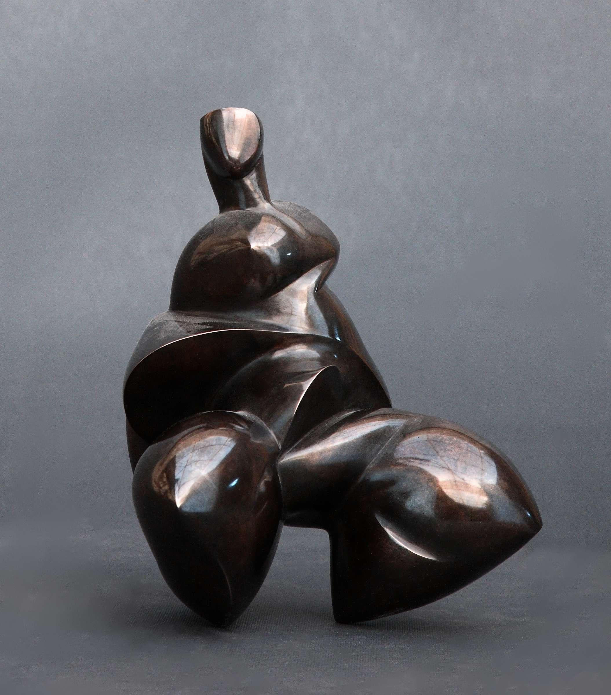 Polls - Bronze-Skulptur - Oxynamide im Angebot 3
