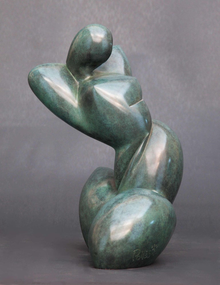 Dominique Polles - Pollès - Bronze Sculpture - Chrysis at 1stDibs