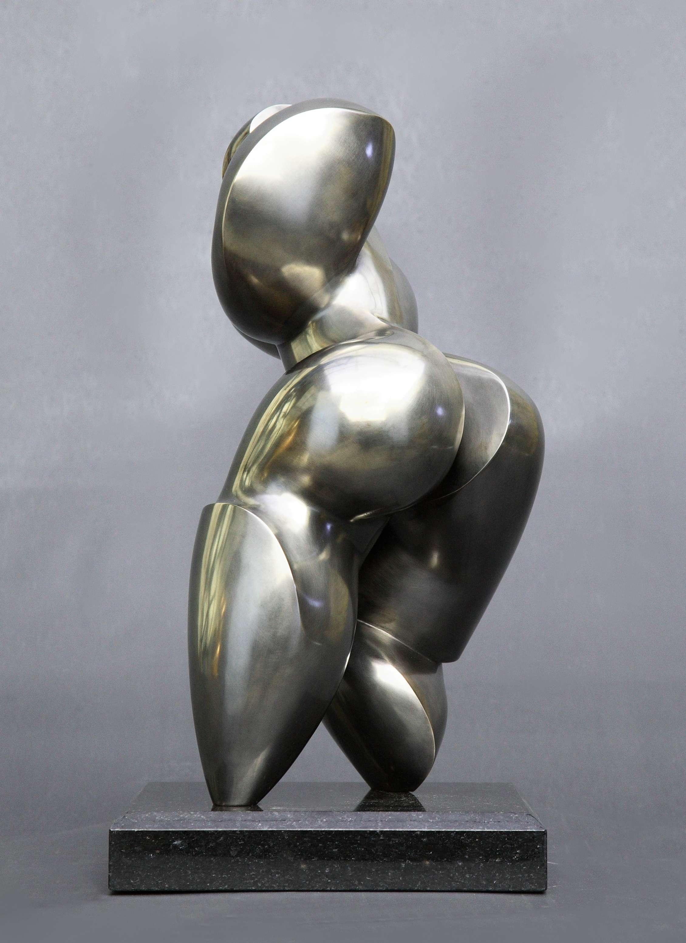 Polls - Bronze-Skulptur - Schweppsmuschel (Zeitgenössisch), Sculpture, von Dominique Polles 