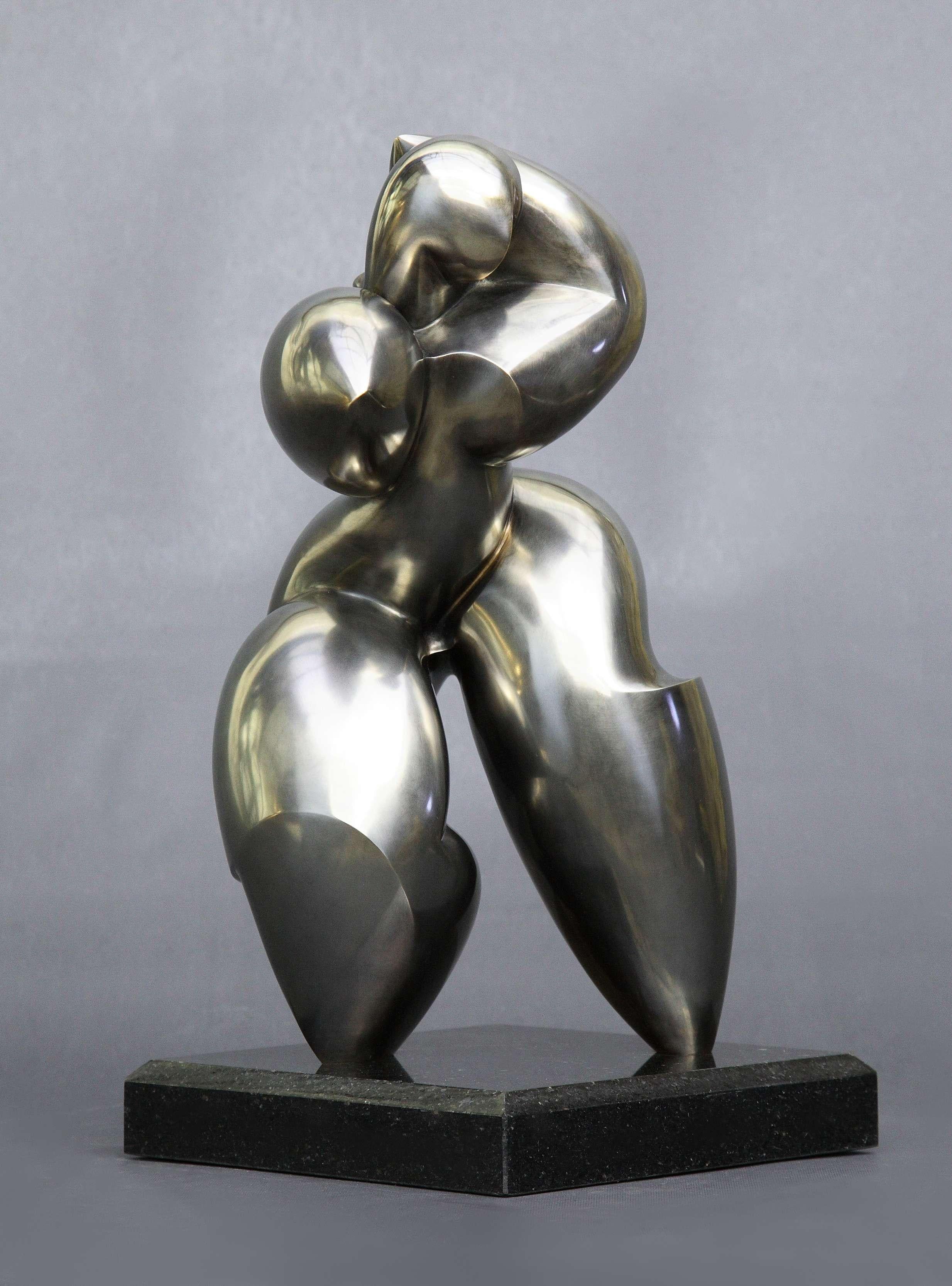 Polls - Sculpture en bronze - Schweppsy en vente 5