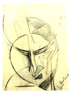 (after) Antoine Pevsner - Face of a Man - Lithograph