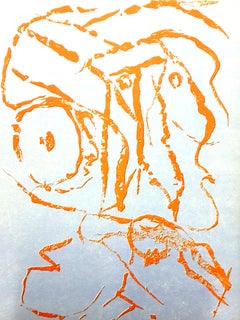 Pierre Alechinsky - Composición - Litografía original