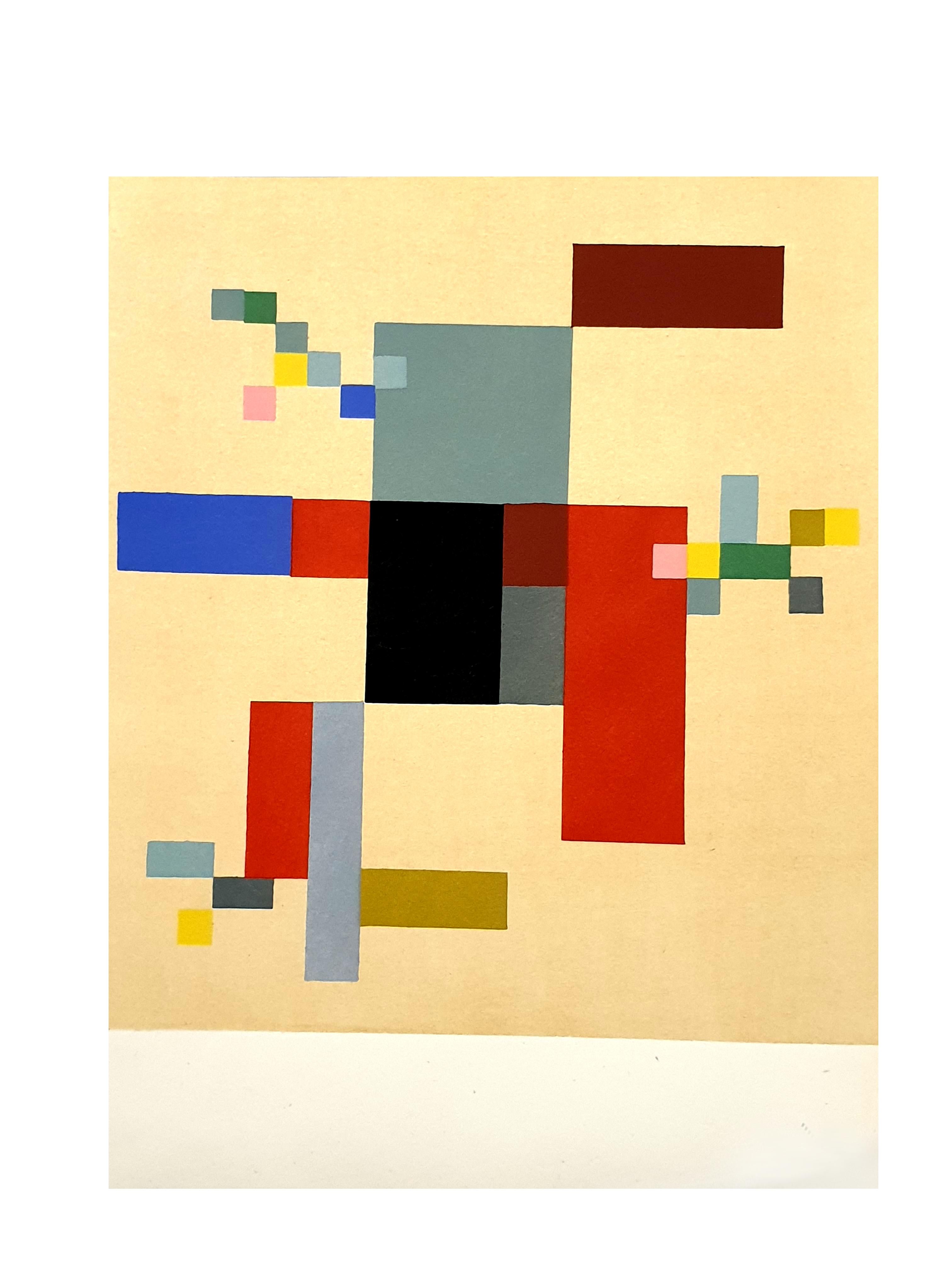 Sophie Taeuber-Arp (after) -  Composition - Pochoir 2