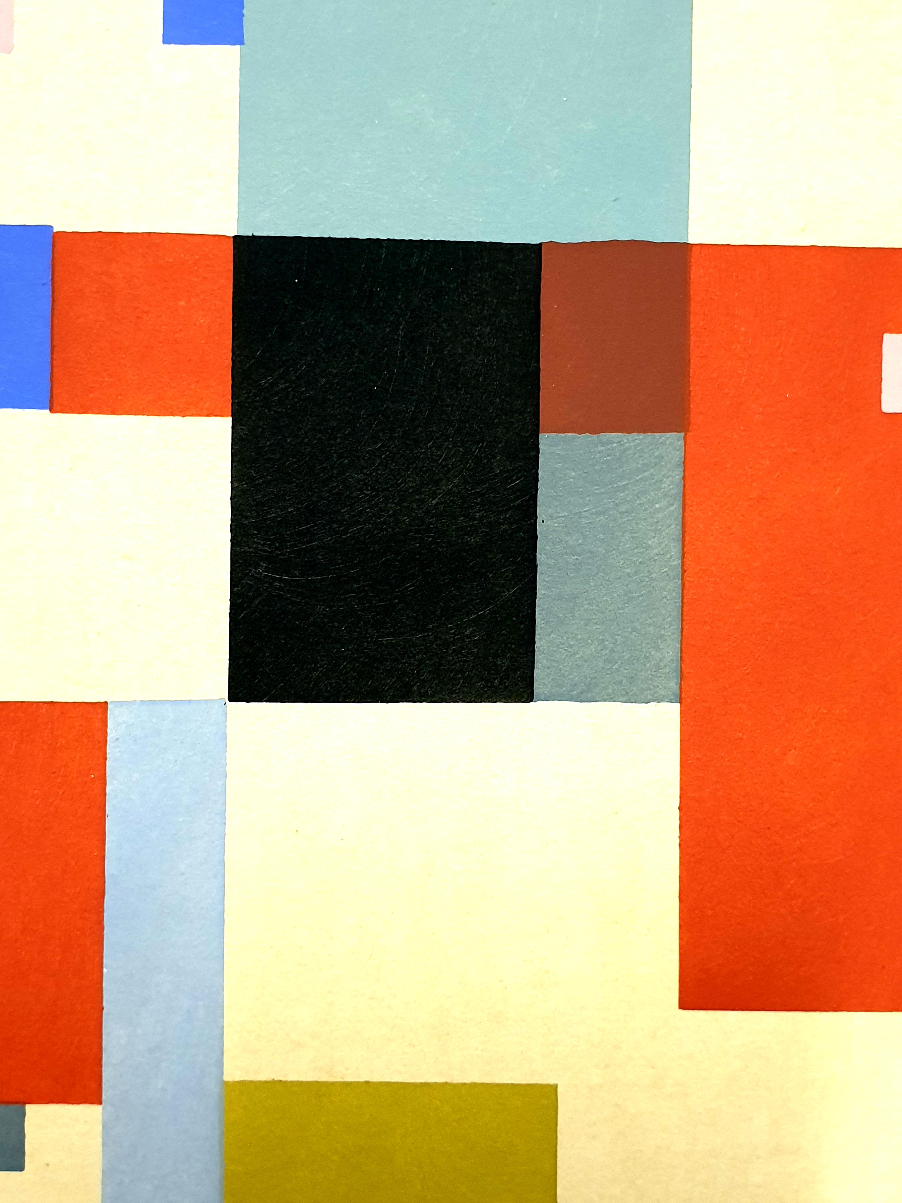 Sophie Taeuber-Arp (after) -  Composition - Pochoir 1