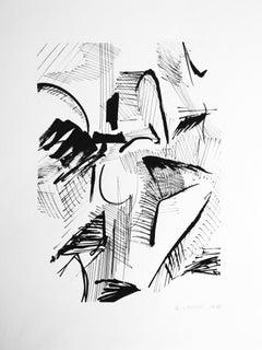 Modern Interior Drawings and Watercolors