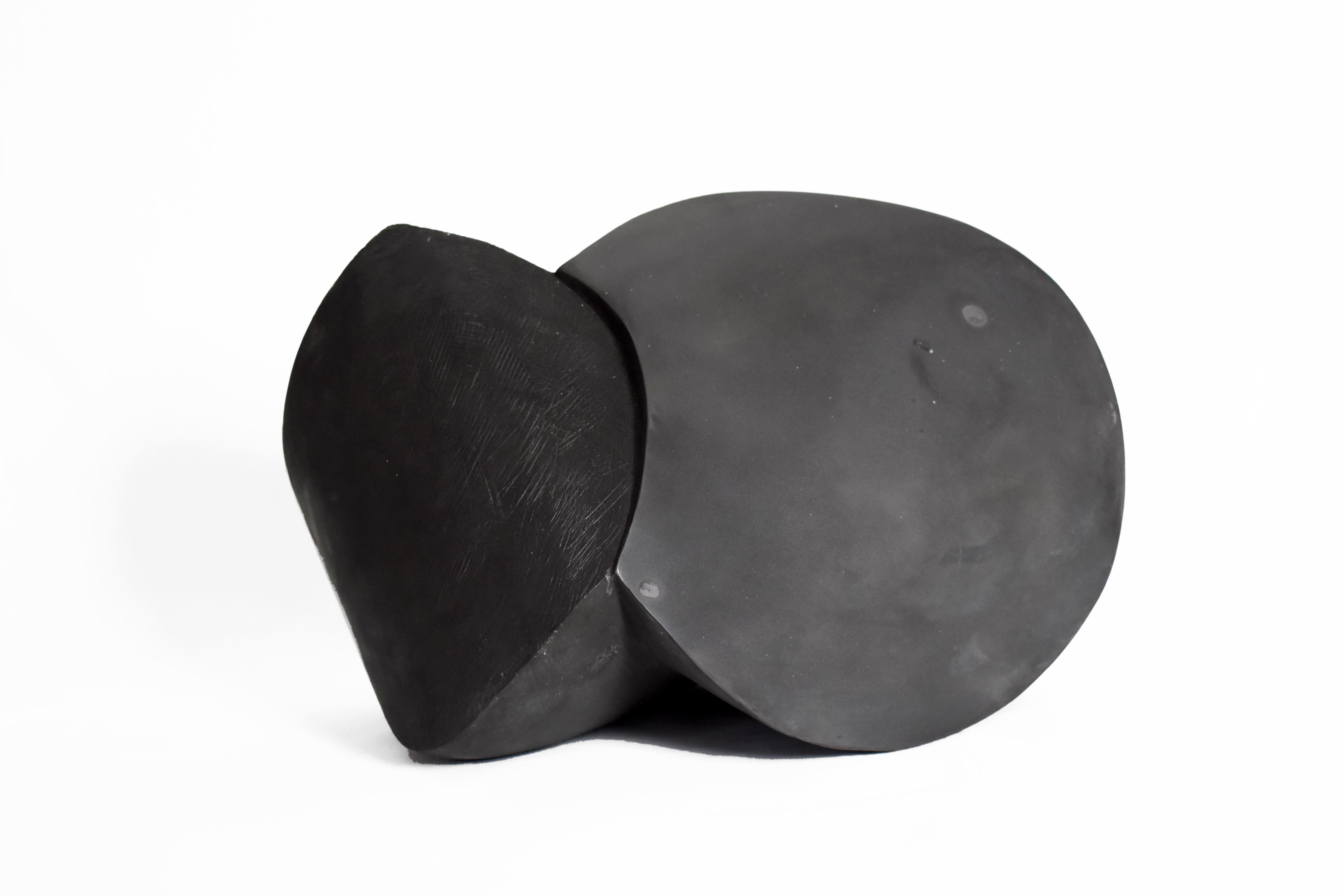 Samuel Latour - Éclipse - Sculpture en céramique originale