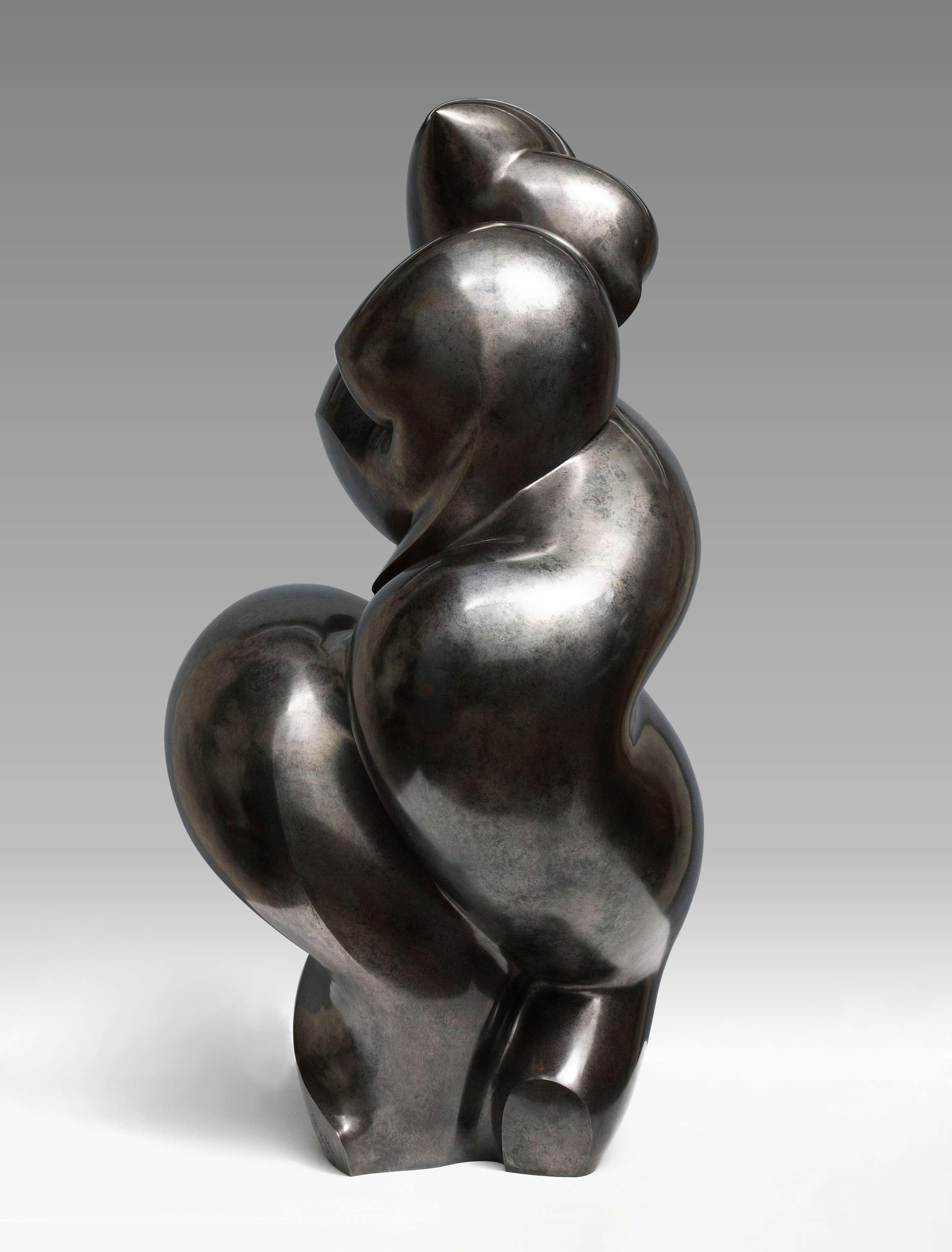 Polls - Bronze-Skulptur - Eupalinos – Sculpture von Dominique Polles 