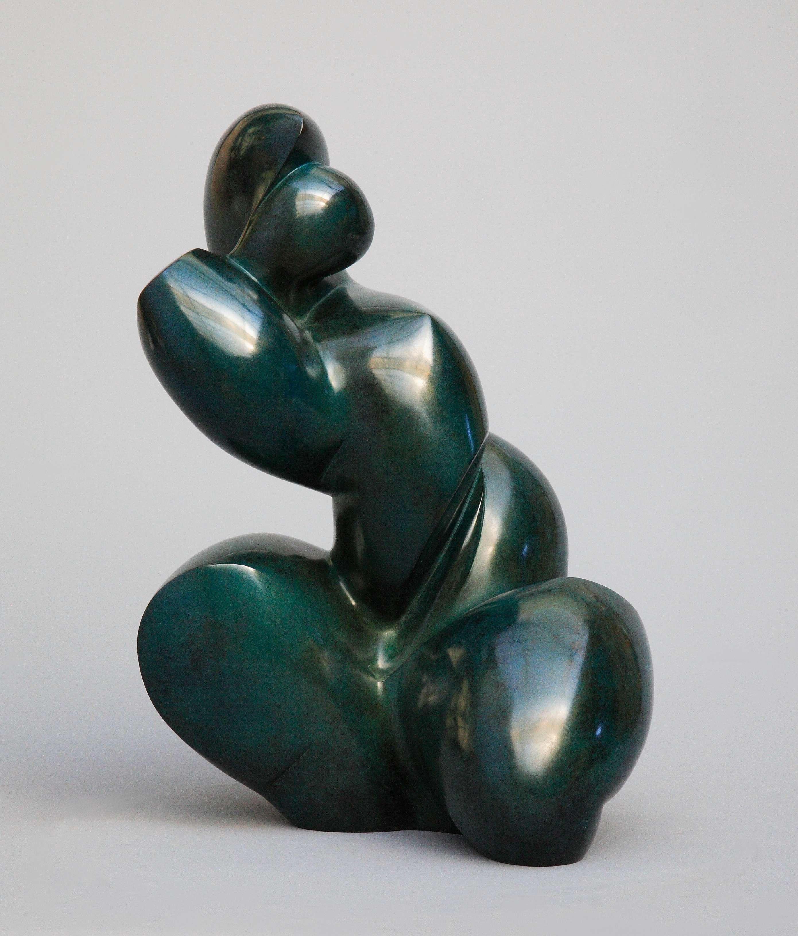Dominique Polles  Nude Sculpture - Pollès - Bronze Sculpture - Extalina