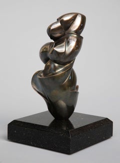 Polls - Sculpture en bronze - Chrysolithe
