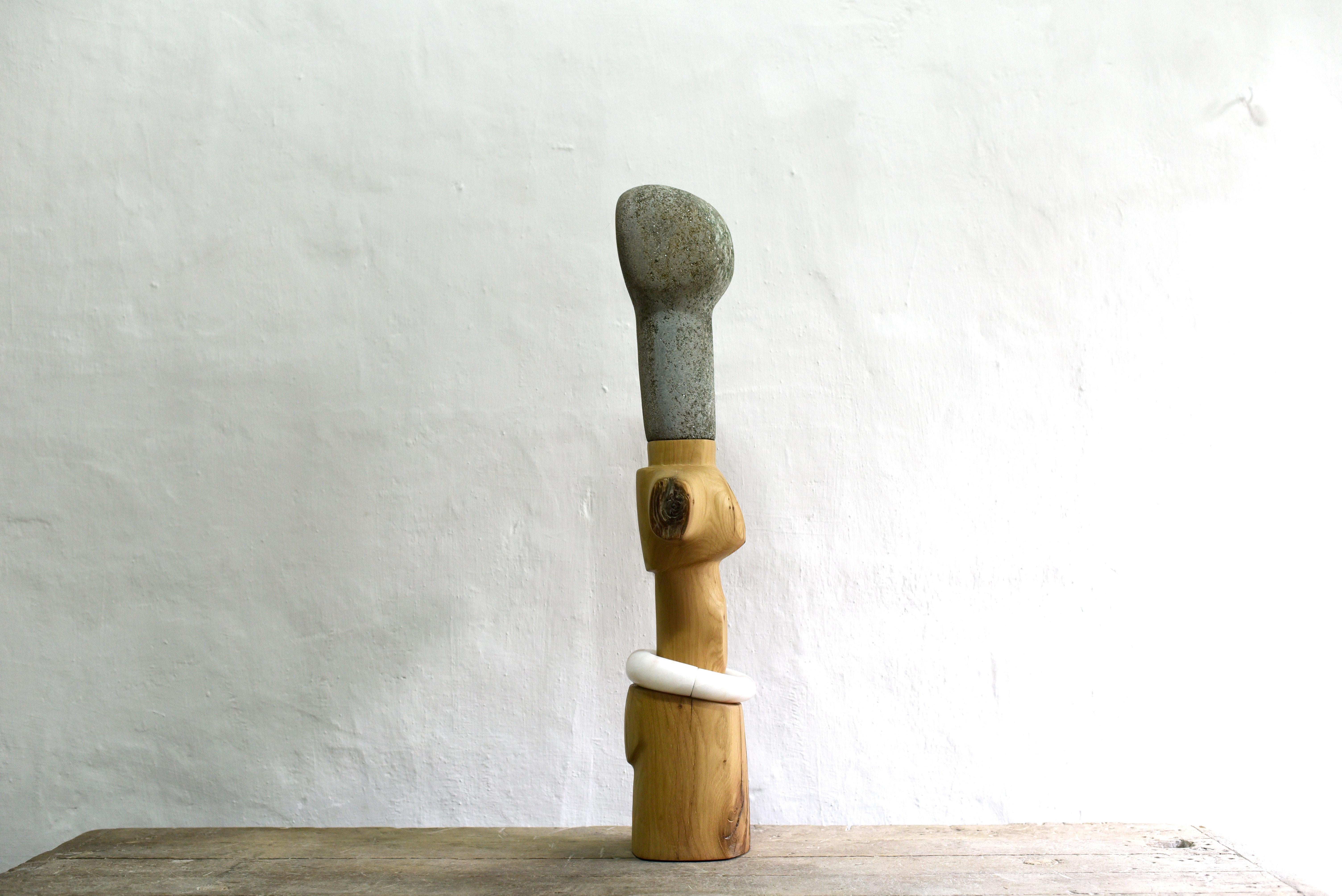 Barrere Yann - Akuaba - Sculpture originale en vente 1