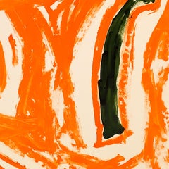 Together we rest, Ink & oil bar on paper, 59 x 67cm, 2021