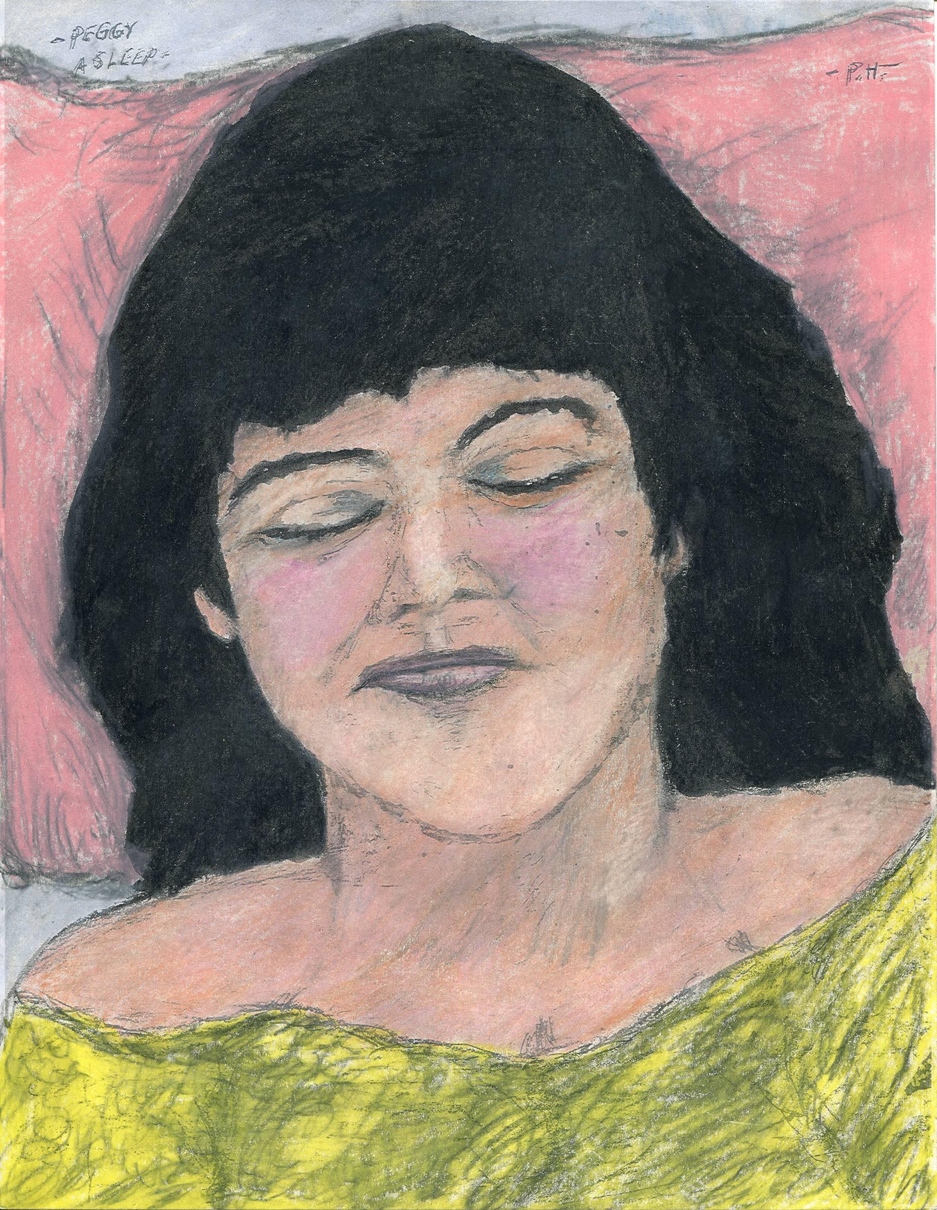 Paul Humphrey Portrait - Peggy Asleep