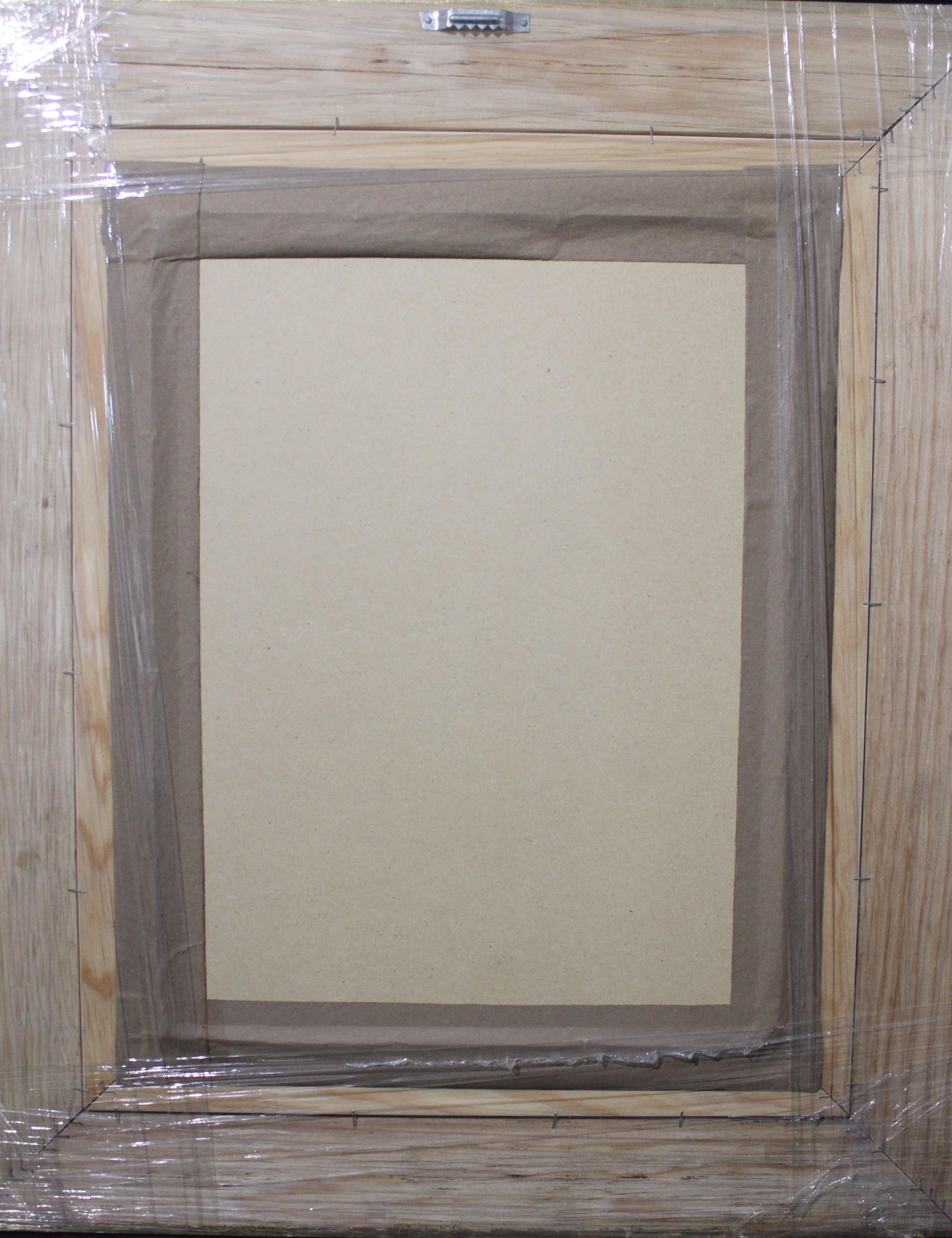 Montoya-Zeichnung Babygesicht – Art von Gustavo Montoya