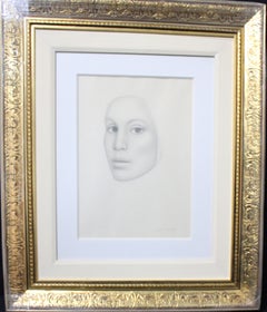 Montoya-Zeichnung, Lady With No Hair Face, Zeichnung