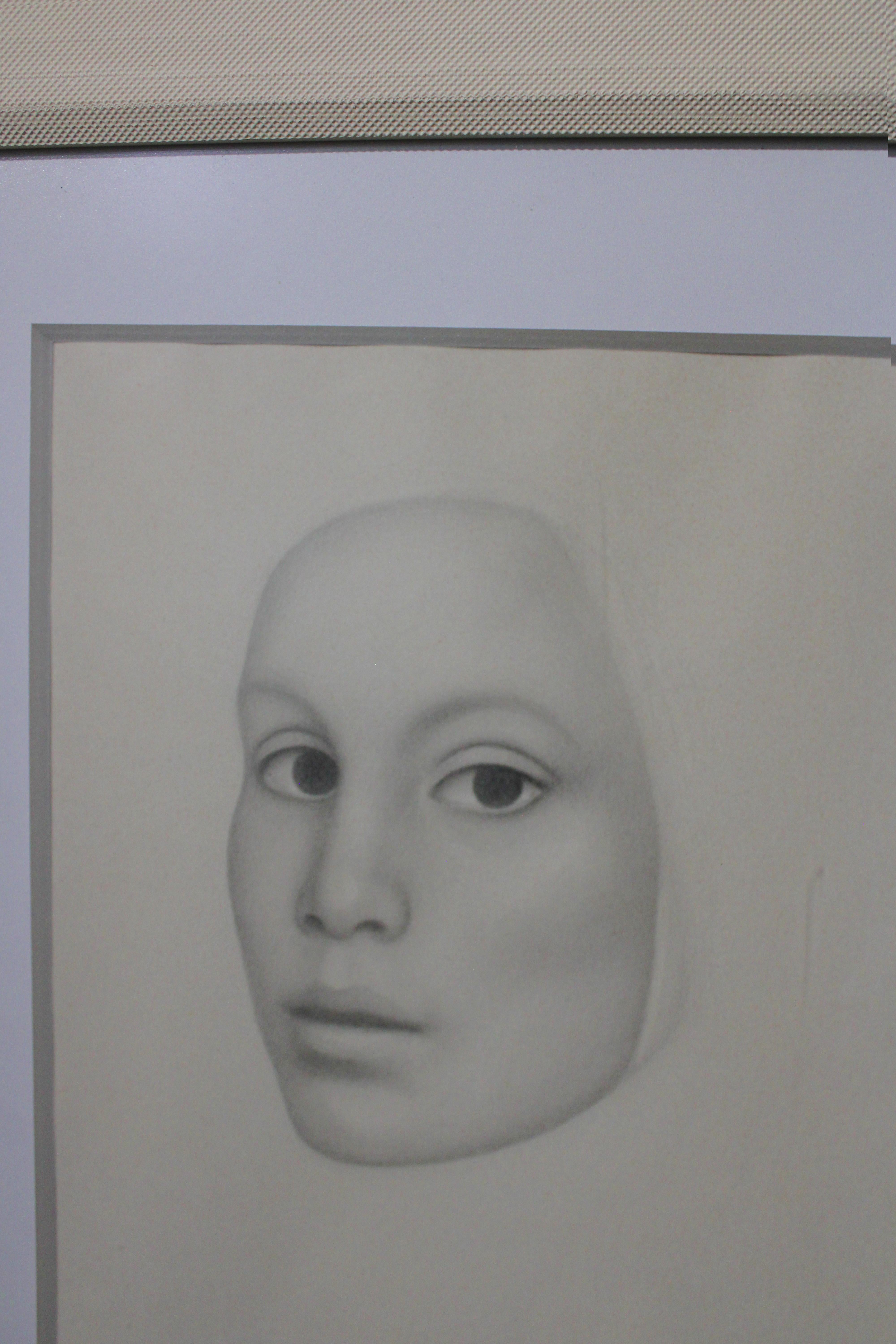 Montoya-Zeichnung, Lady With No Hair Face, Zeichnung 1