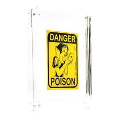 ZEDSY Poison Apple Sticker (Framed)