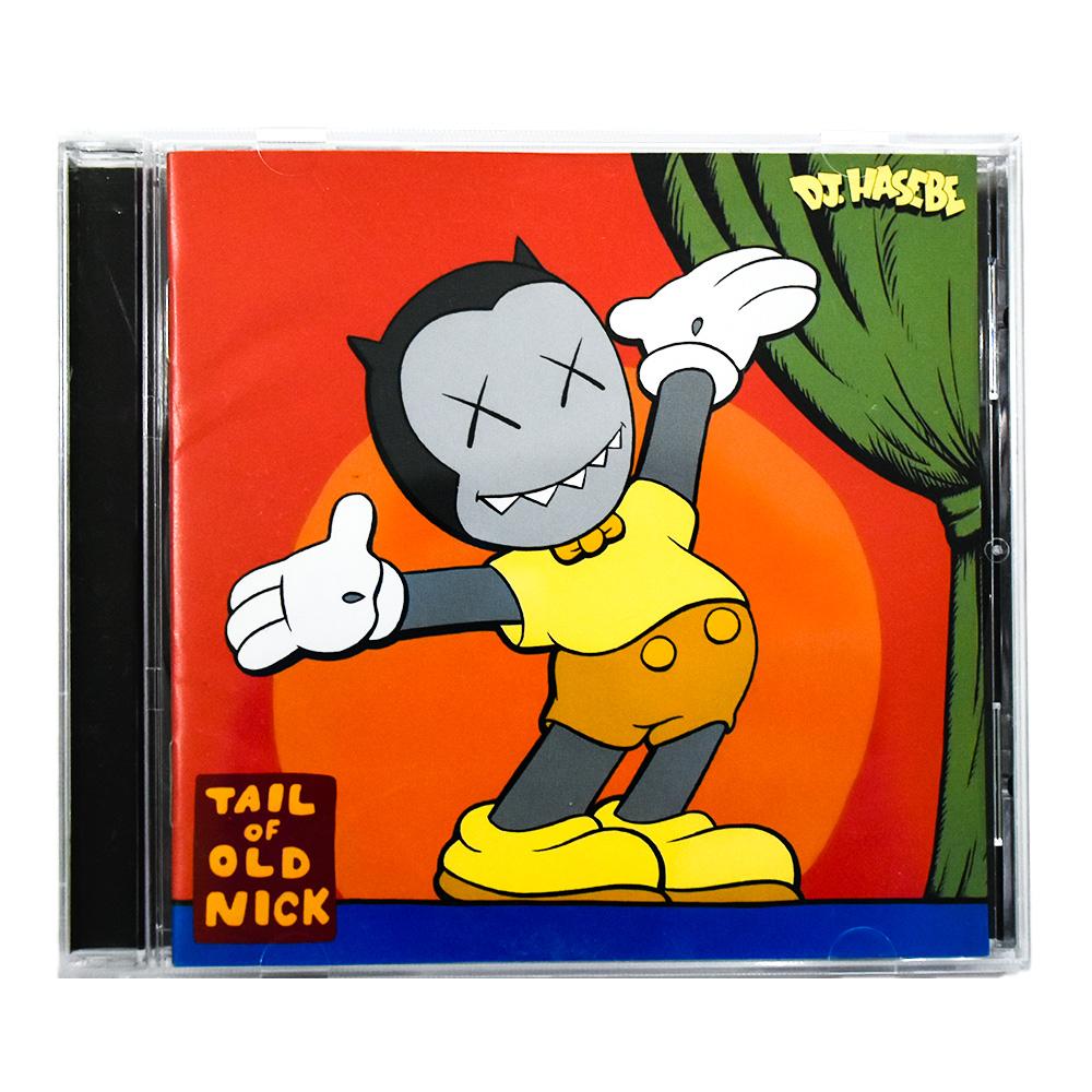 DJ Hasebe Tail of Old Nick (Japan Exclusive CD) - Art by KAWS