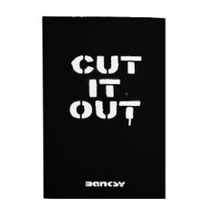 BANKSY Cut It Out (Mini Book)