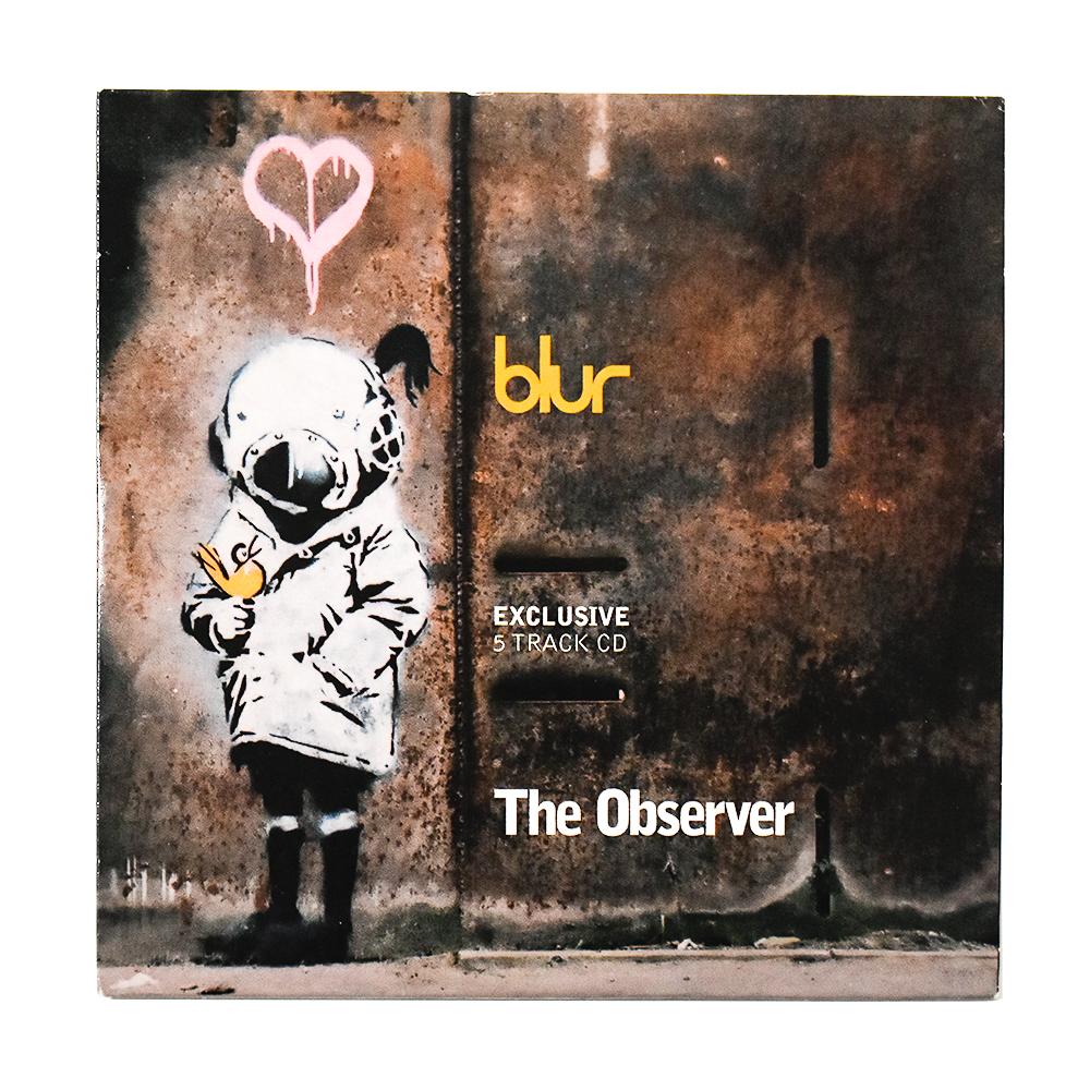 BLUR The Observer (CD) - Art by Banksy