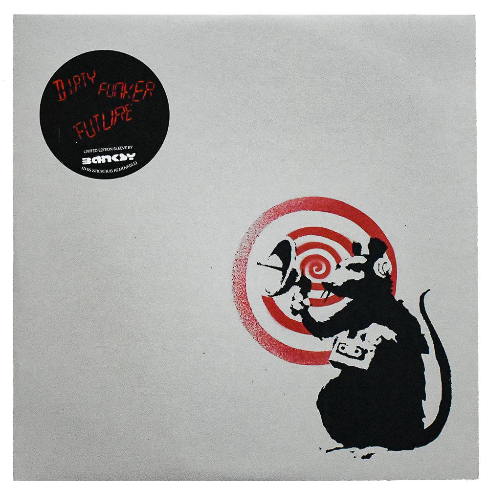 DIRTY FUNKER Future Radar Rat (Grey Cover Record) - Art by Banksy