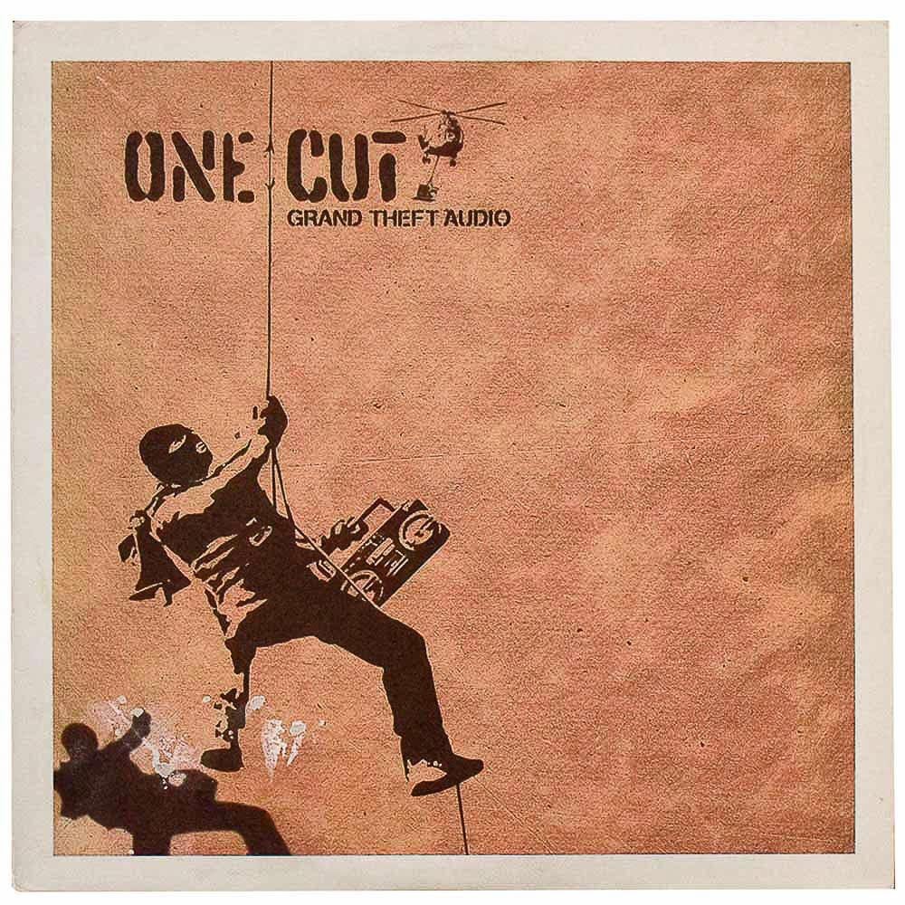 ONE CUT Grand Theft Audio (Double Record) - Art by Banksy