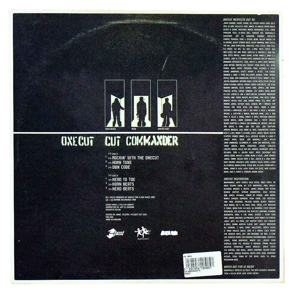 BANKSY ONE CUT Cut Commander (Schallplatte) (Zeitgenössisch), Art, von Banksy