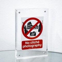 ZEDSY Autocollant photographique "No Cliché" (encadré)