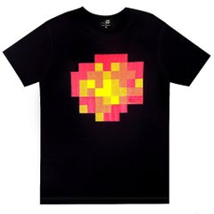 T-shirt INVADER Wipe Out noir (extra large)