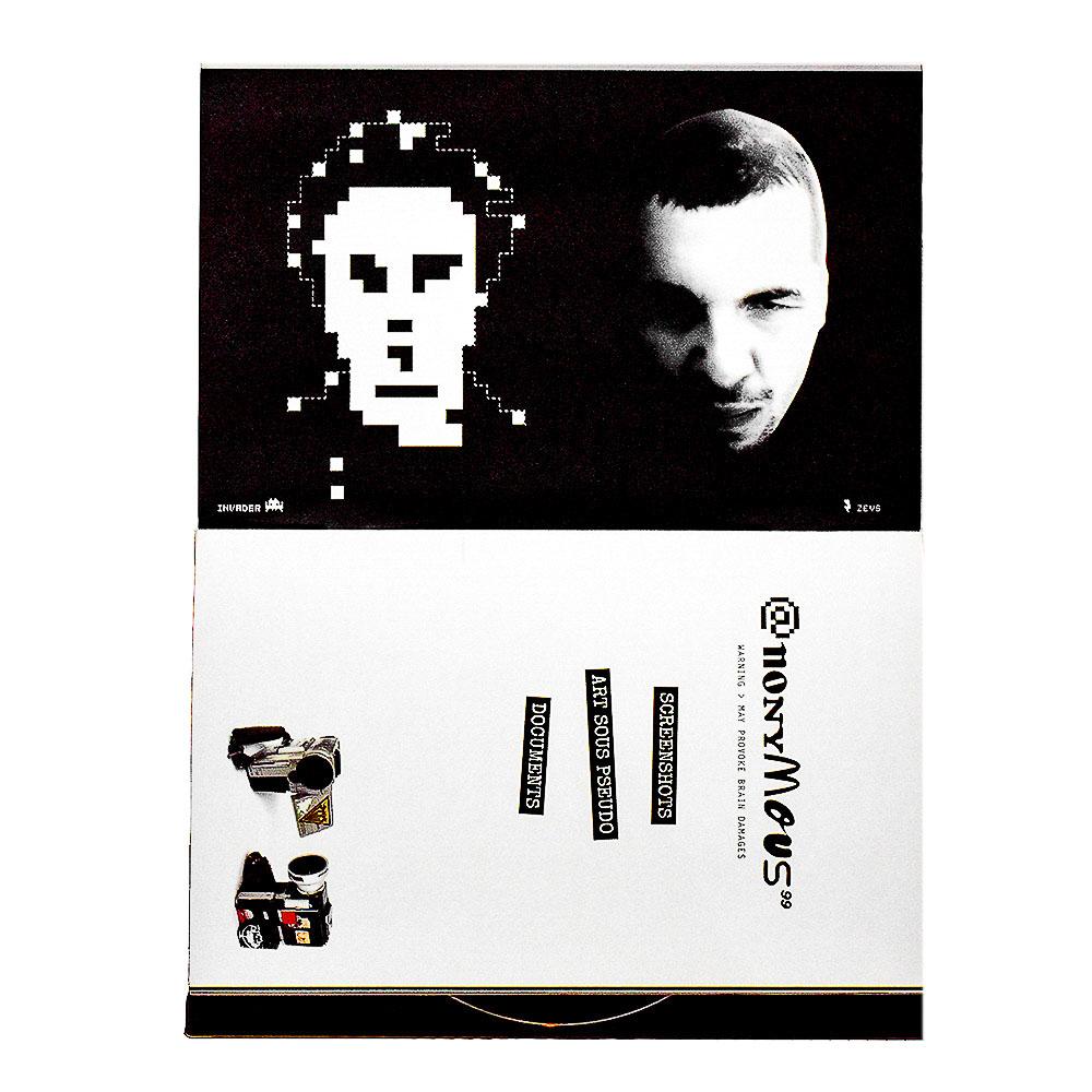 Made by @nonymous. the artist duo of Invader and Zevs.
The two artists went around creating Street Art together in the late 90's Paris and captured their adventures on film.
In 1999 they released an under the table VHS of this film. This DVD is