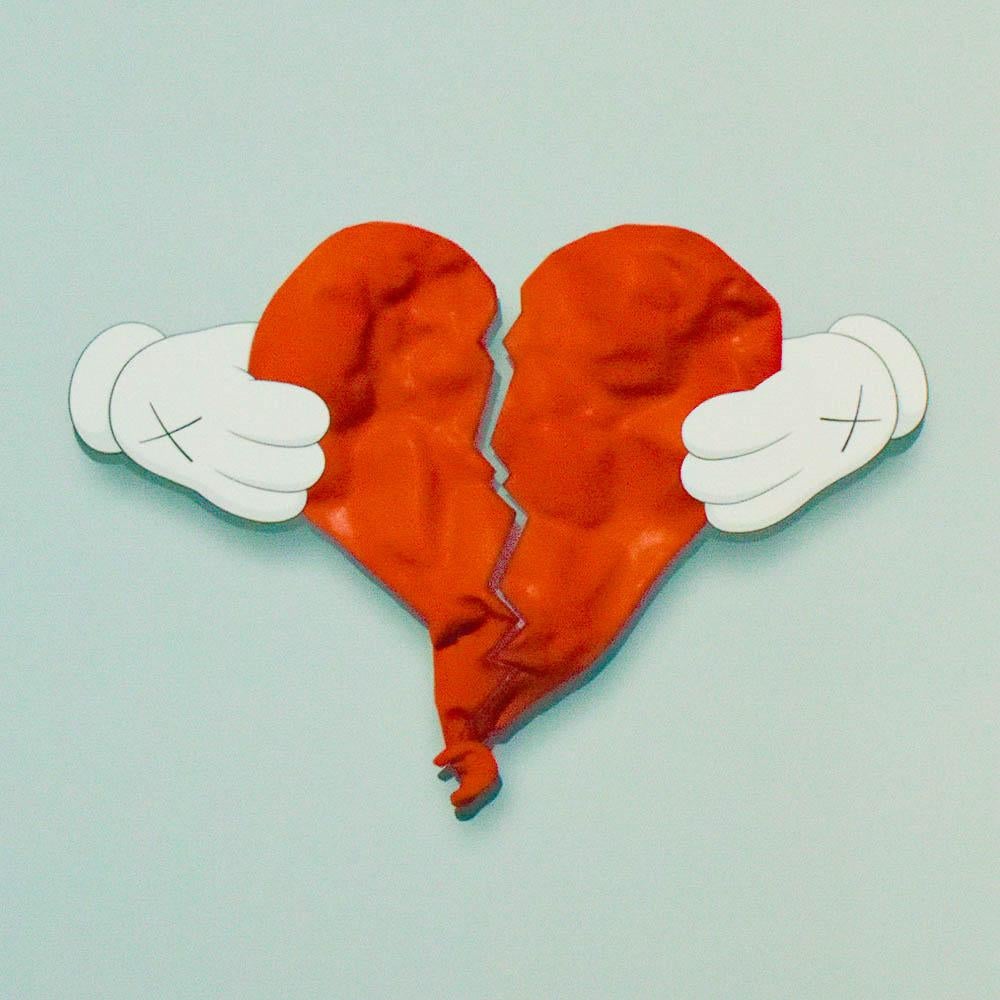 KAWS Kanye West 808's und Heartbreak (Deluxe Edition Record) im Angebot 2