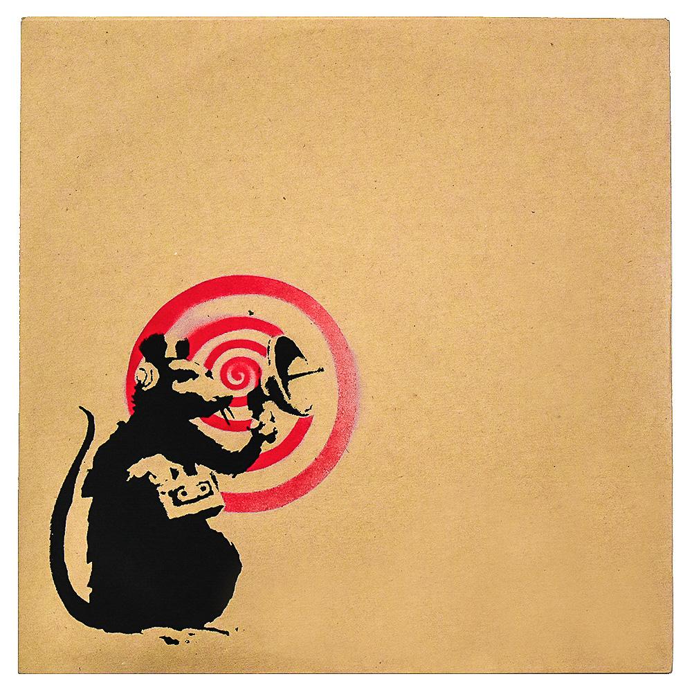 Dirty Funker Future (Radar Rat Brown Cover Record) - Art by Banksy