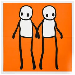 Stik Holding Hands (Orange Version)