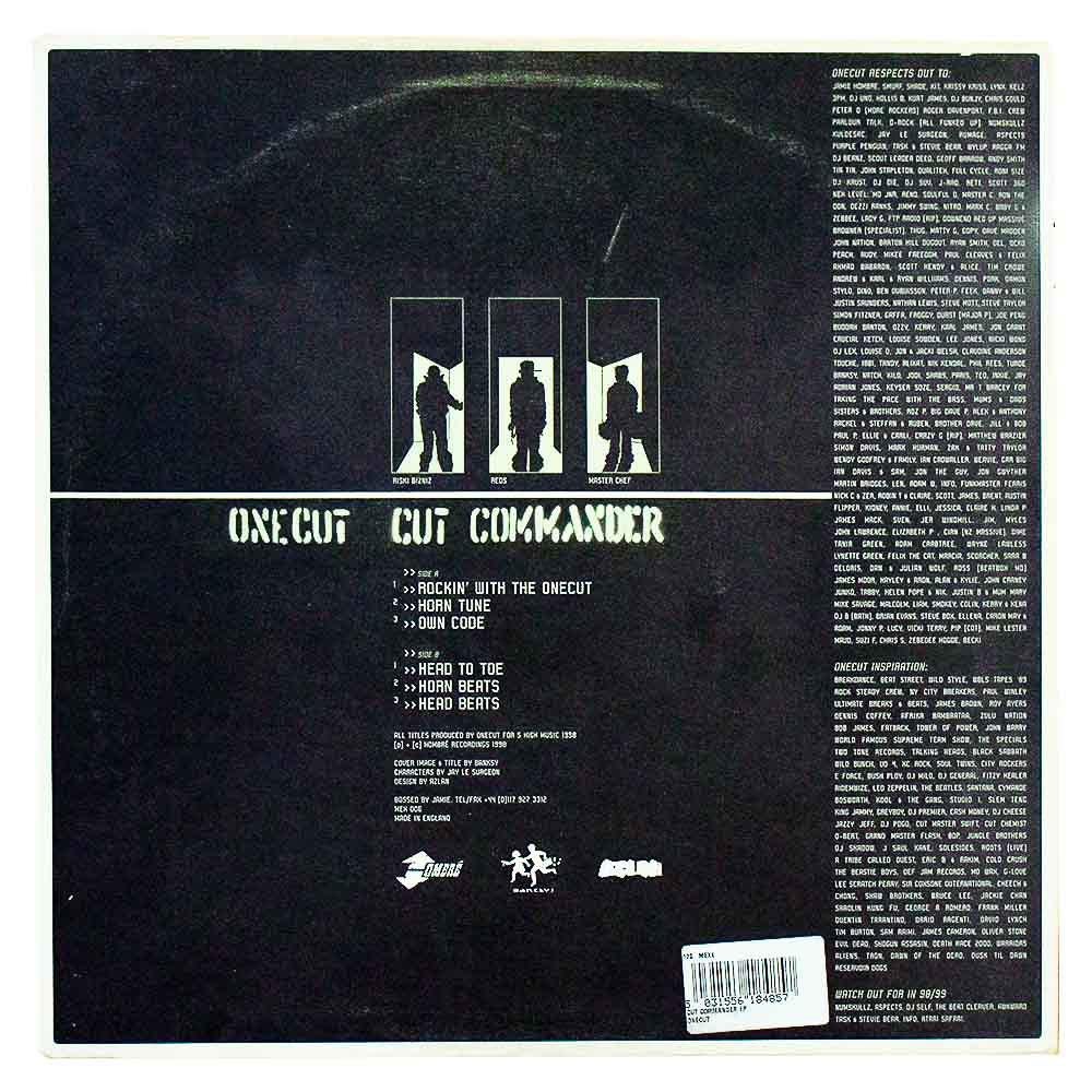 Cut Commander (disque de couverture de Banksy) - Contemporain Print par Onecut