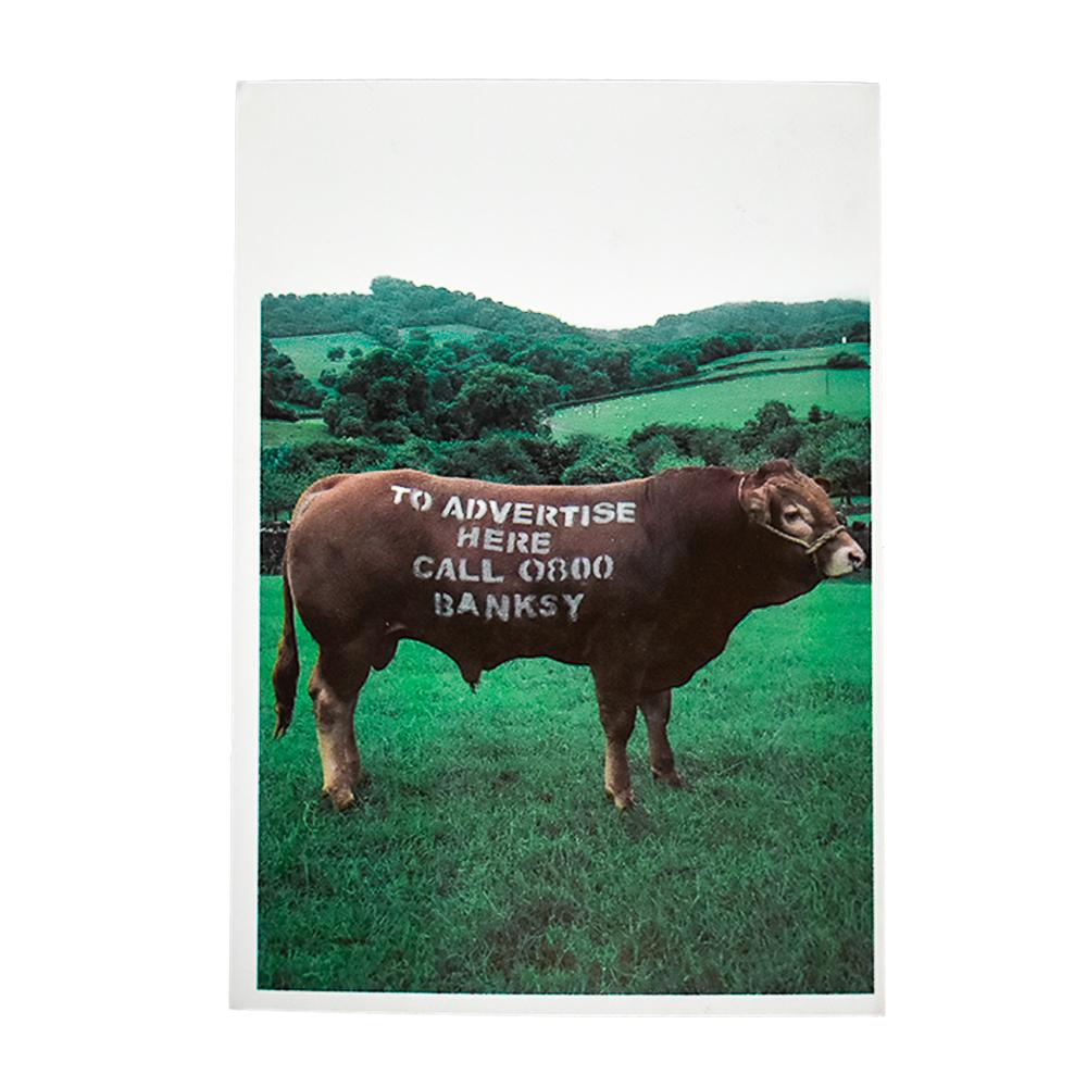 Carte de visite de la guerre des gazons (encadrée) - Art urbain Art par Banksy