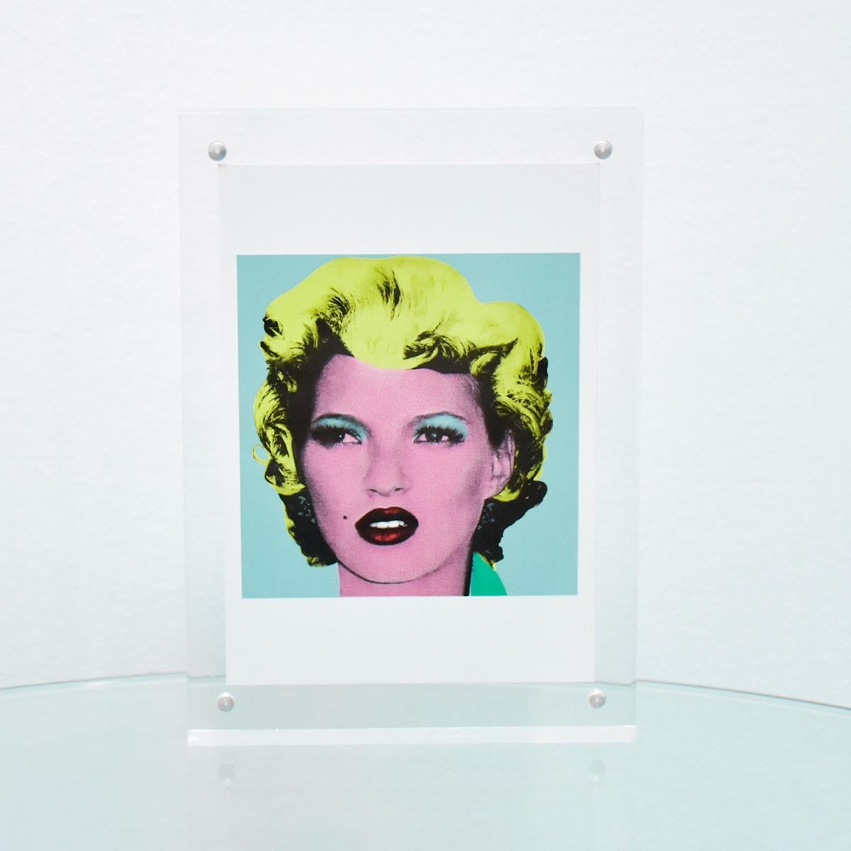 Banksy Kate Crude Oils Showcard (Framed)