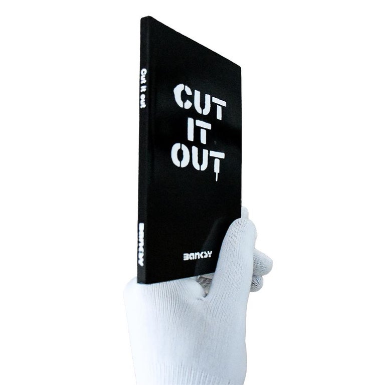 banksy-banksy-cut-it-out-first-edition-mini-book-for-sale-at-1stdibs