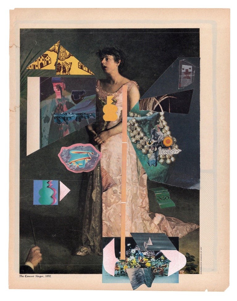 Andrew Zukerman - The Opera Singe - contemporary collage, found images ...