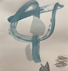 Ghirlandaio Dress  - Original Contemporary Abstract Drawing