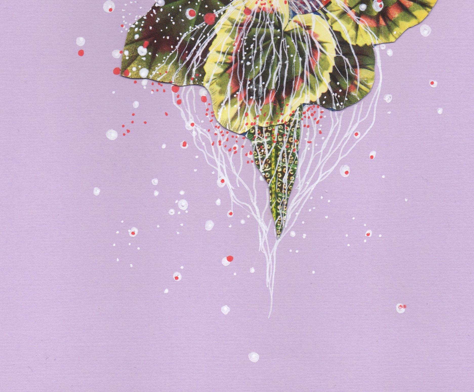 Celestial Mirabelle, Original Contemporary Abstract Nautical Mixed Media Work (Zeitgenössisch), Art, von Jenny Brown