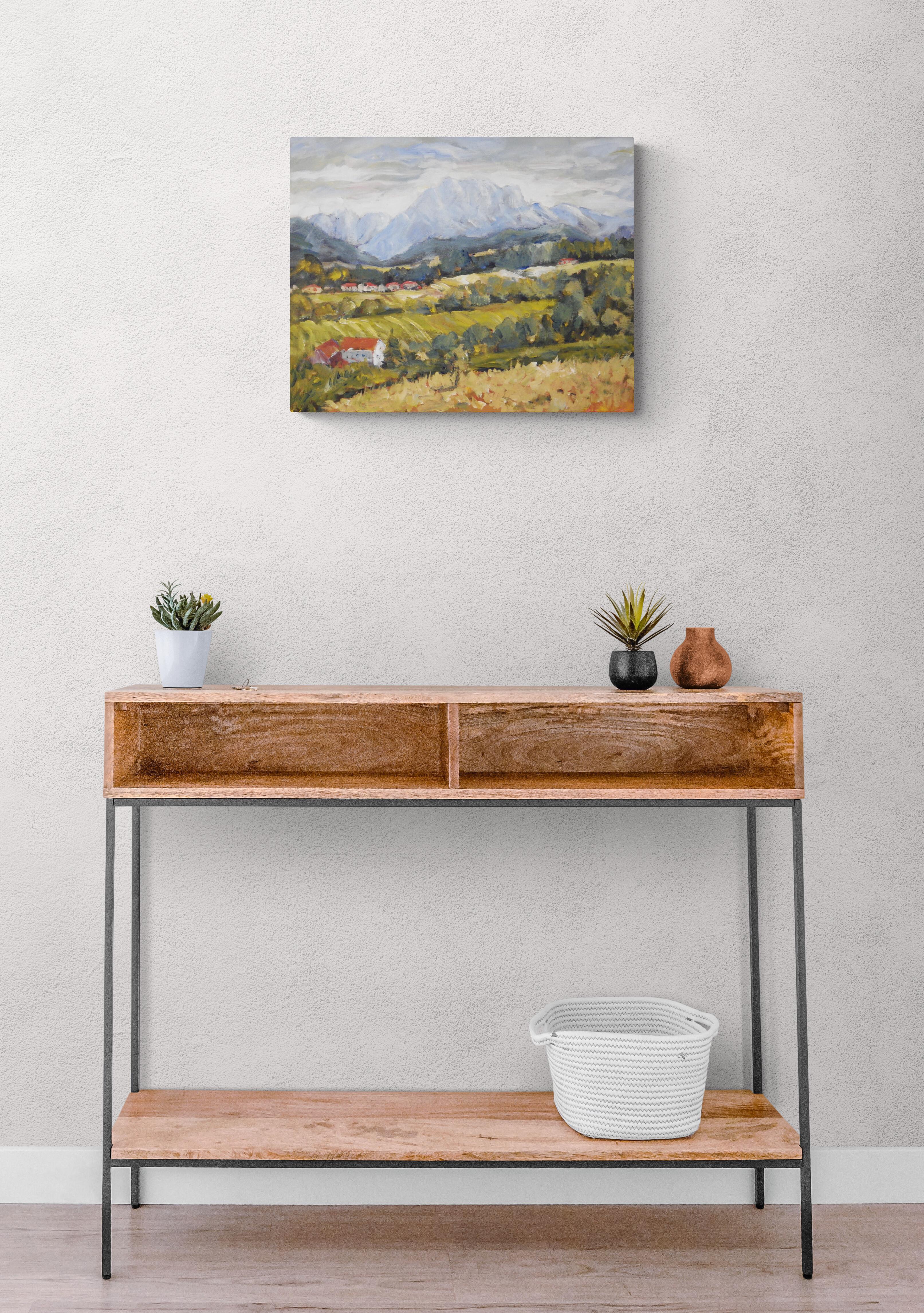 Edt Austria, Pintura Impresionista Contemporánea Original de Paisaje sobre Lienzo en venta 1