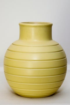 Retro Yellow Ceramic 