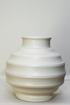 Used Keith Murray "Bombe" Vases in Moonstone (other colors available)