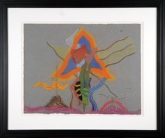 Abstrakte Zeichnungen und Aquarelle