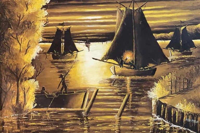 Decourcelle Gourgue Fishermen For Sale at 1stDibs