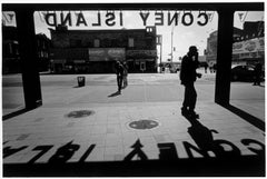 Coney Island Sign and Shadow