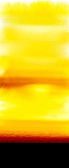 Horizon G, abstract photography, yellow and black