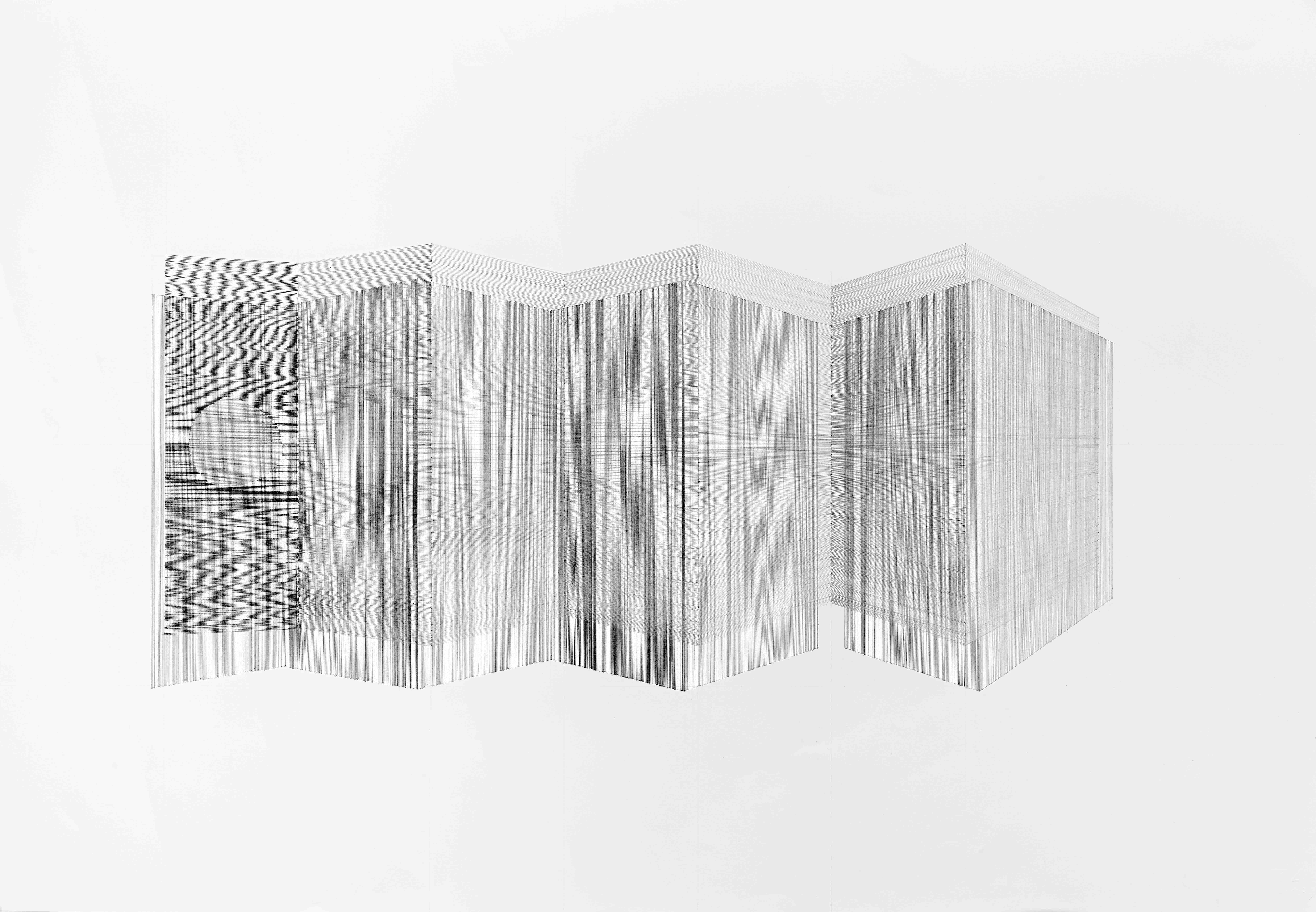 Lam Ly Abstract Drawing – Entfalten