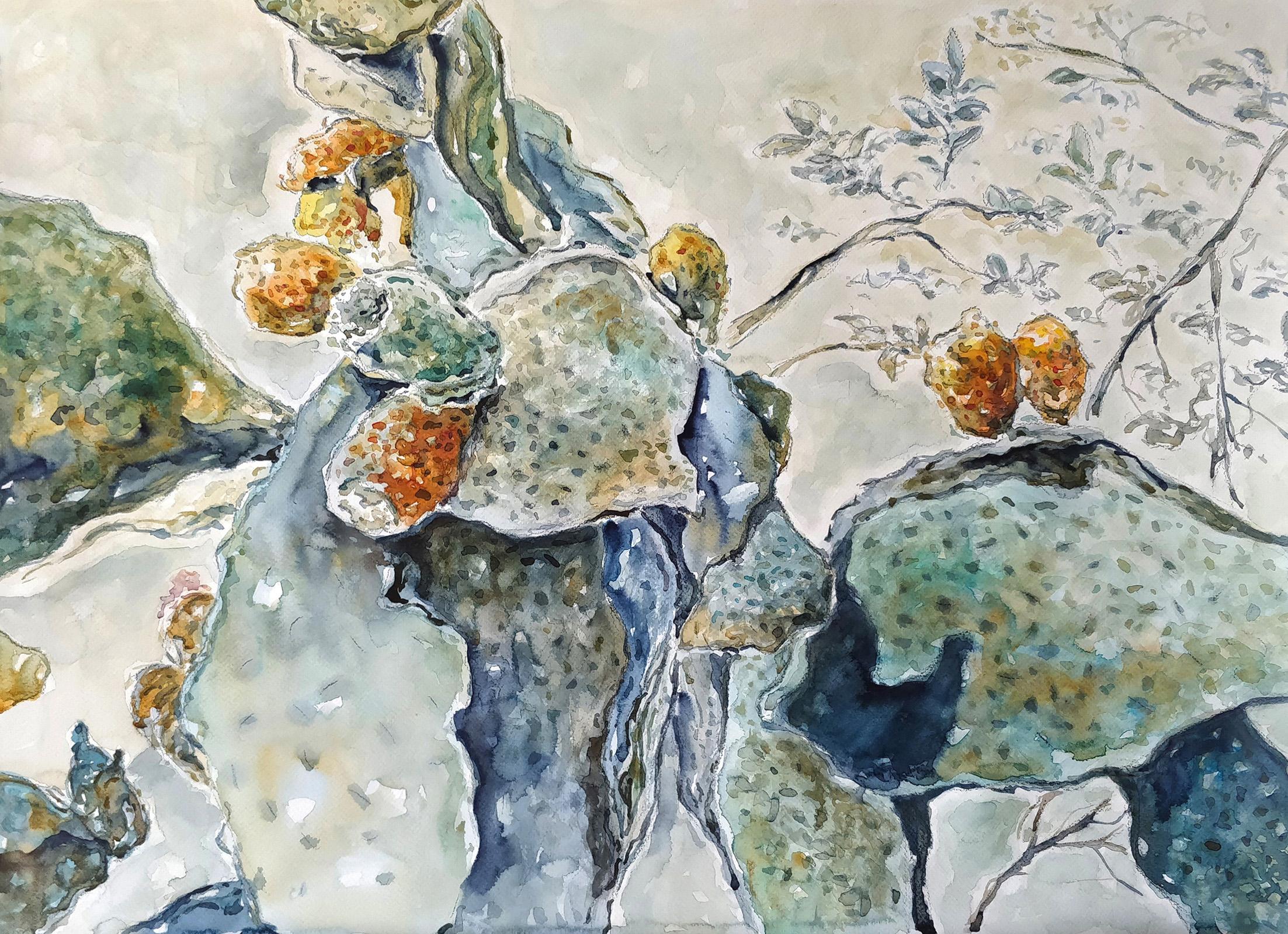 Figurative Art de Nectarios Stamatopoulos - Higos chumbos