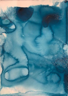 Nancy Pantirer: Underwater Series. Deep Blue Pools of Watercolor Wonder