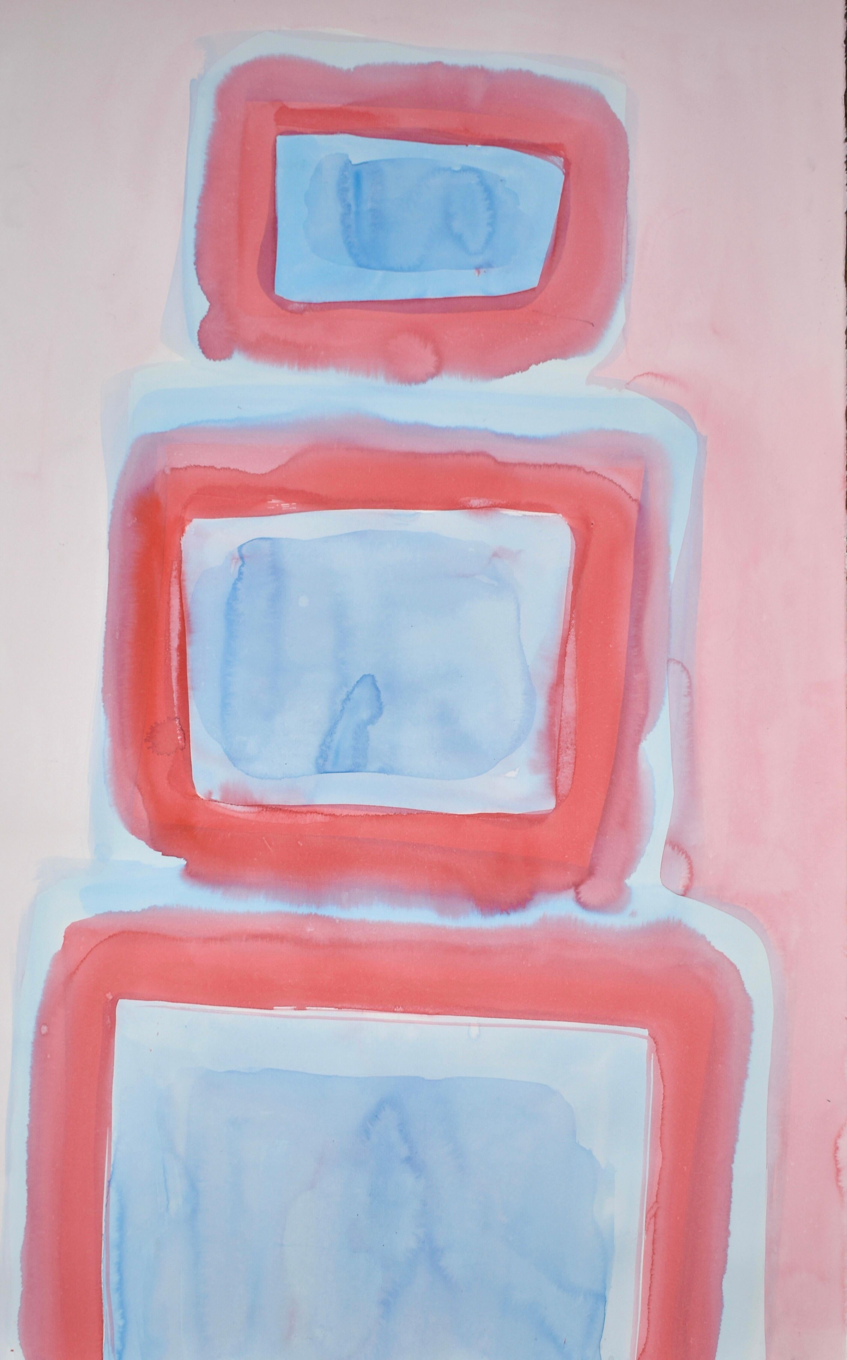 Renelio Marin Abstract Drawing - Wall of Water